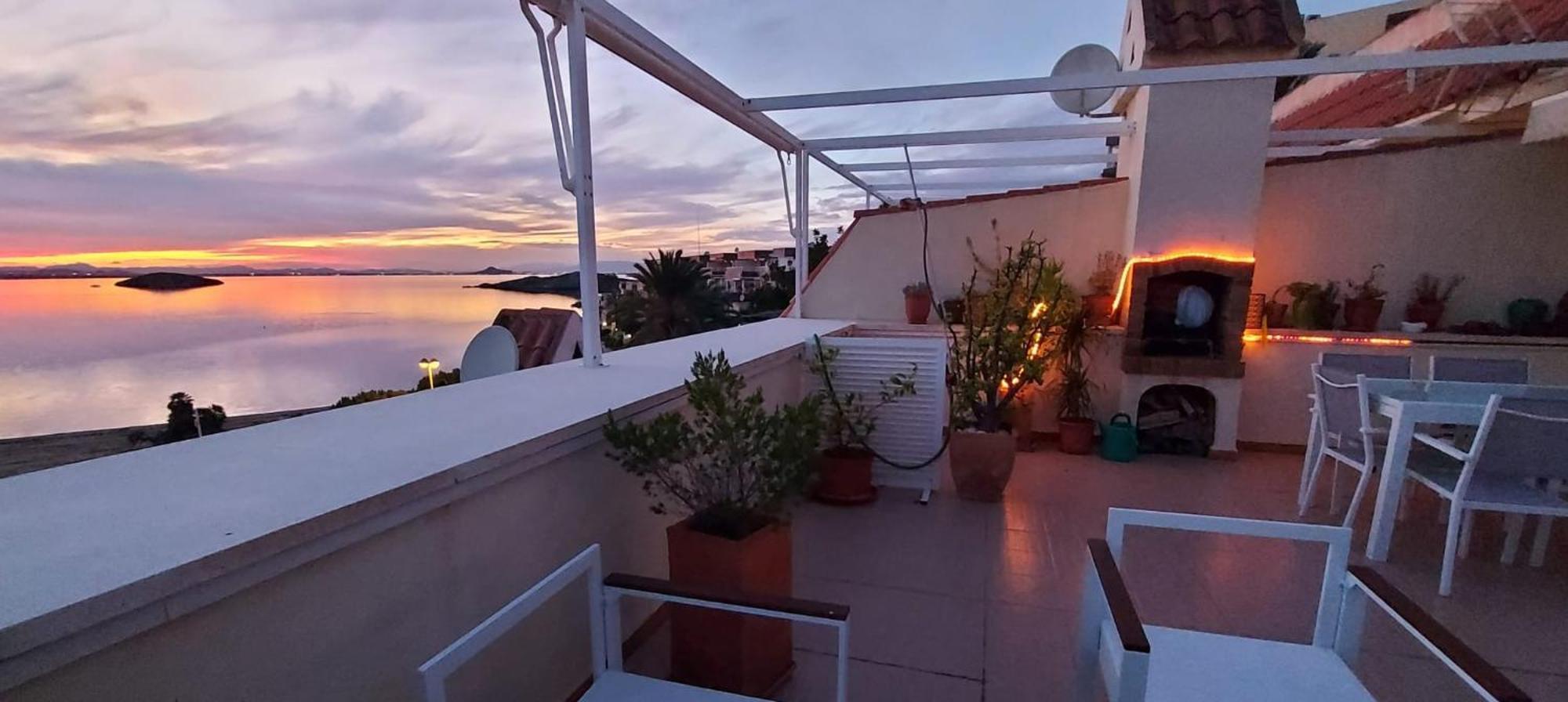 Nido del amor deluxe 2y2 en 1a linéa Pool Wifi 2Aire 2TV La Manga del Mar Menor Extérieur photo